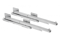Направляющие шариковые 35х450мм 25кг полн. выдв.скрыт. монтажа с довод. для корзин MOVIX PRO правые