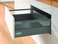 Комплект короба innotech atira полного выдв. с silent system, h144, nl520, релинги, антрацит 9234552 Hettich