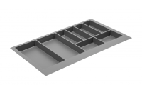 GTV ЛОТОК КУХОННЫЙ AXISPACE ДЛЯ ЯЩИКА С ФАСАДОМ 900MM, ЦВЕТ АНТРАЦИТ