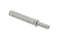 GTV ТОЛКАТЕЛЬ SALTO NOVA, КОРОТКИЙ, ВРЕЗНОЙ, КАУЧУКОВЫЙ НАКОНЕЧНИК, ЦВЕТ АНТРАЦИТ