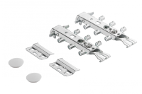 GTV ПОДВЕСКА ДЛЯ ШКАФА FORCE  УНИВЕРСАЛЬНАЯ, ЦВЕТ ОЦИНКОВАННАЯ СТАЛЬ