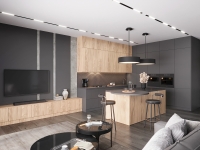 ЛМДФ «Rehau» FOREST TSS Золотой орех арт. 2590L, 2800*1220 18 мм