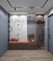 ЛМДФ «Rehau» VOLCANO TSS Белый мрамор арт. 2584L, 2800*1220 18 мм