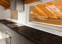 Столешница 2333/Q Black Slate 4200x600x40 мм Slotex