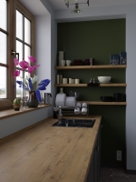 Столешница 3829/Nw Bunratty Oak 4200x650x12 мм Slotex