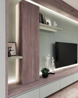 ЛМДФ «Rehau» AQUARELLE PET Ирландский мох арт. 2611L, 2800*1220 18 мм