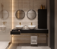 Столешница 1021/Q Black 4200x650x12 мм Slotex