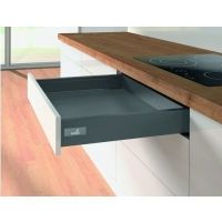 Комплект ящика innotech atira частич. выдв. с silent system, h70, nl520, антрацит 9248753 Hettich