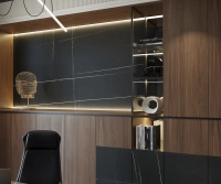 ЛМДФ «Rehau» FOREST TSS Орех Кальвадос арт. 2592L, 2800*1220 18 мм