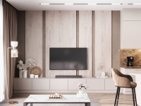 ЛМДФ «Rehau» FOREST TSS Жемчужный дуб арт. 2593L, 2800*1220 18 мм