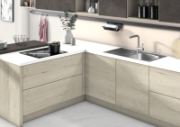 Столешница PerfectSense Premium с кромкой матовая 4100*650*38 мм Альпина белая W1100 PM 5 Egger